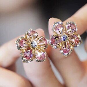 Unique Style Flower Stud Earrings for women